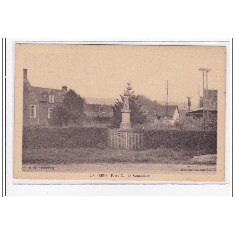 ERIN : le monument - tres bon etat