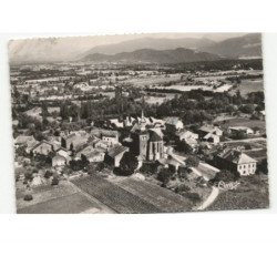 SCIEZ: vue panoramique, au fond, hameau d'excuvilly vue aérienne 10x15 - très bon état