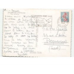 SALLANCHES: vue aérienne 10x15 - très bon état