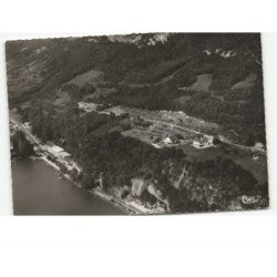 TALLOIRES: camp de l'E.D.F. vue aérienne 10x15 - très bon état