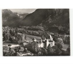 THORENS-GLIERES: château de sâles vue aérienne 10x15 - très bon état