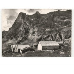 VALLORCINE: les chalets de loriaz avec les aiguilles de loriaz vue aérienne 10x15 - état