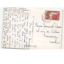 YVOIRE: village médiéval XIVe siècle, hôtel restaurant des falaises vue aérienne 10x15 - très bon état