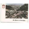SAINT-JEOIRE-en-FAUCIGNY: vue panoramique vue aérienne 10x15 - très bon état