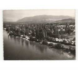 ANTHY: vue générale et les voirons vue aérienne 10x15 - très bon état