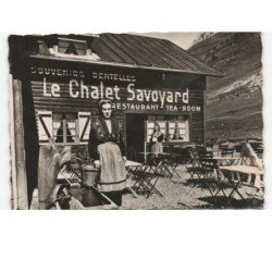 ARAVIS: col des aravis, le chalet savoyagrd vue aérienne 10x15 - état