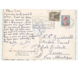 ARAVIS: col des aravis, le chalet savoyagrd vue aérienne 10x15 - état