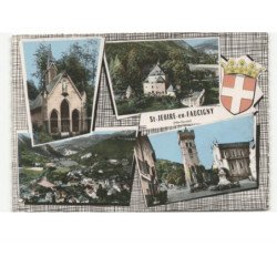 SAINT-JEOIRE-en-FAUCIGNY: 4 vues vue aérienne 10x15 - très bon état