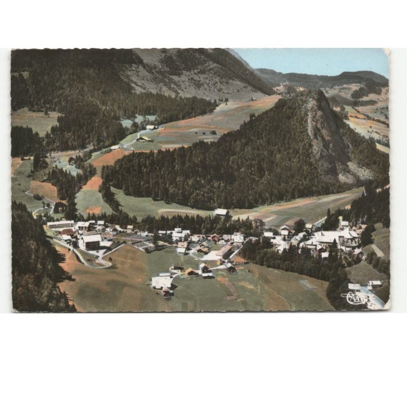 ABONDANCE: vue générale vue aérienne 10x15 - très bon état