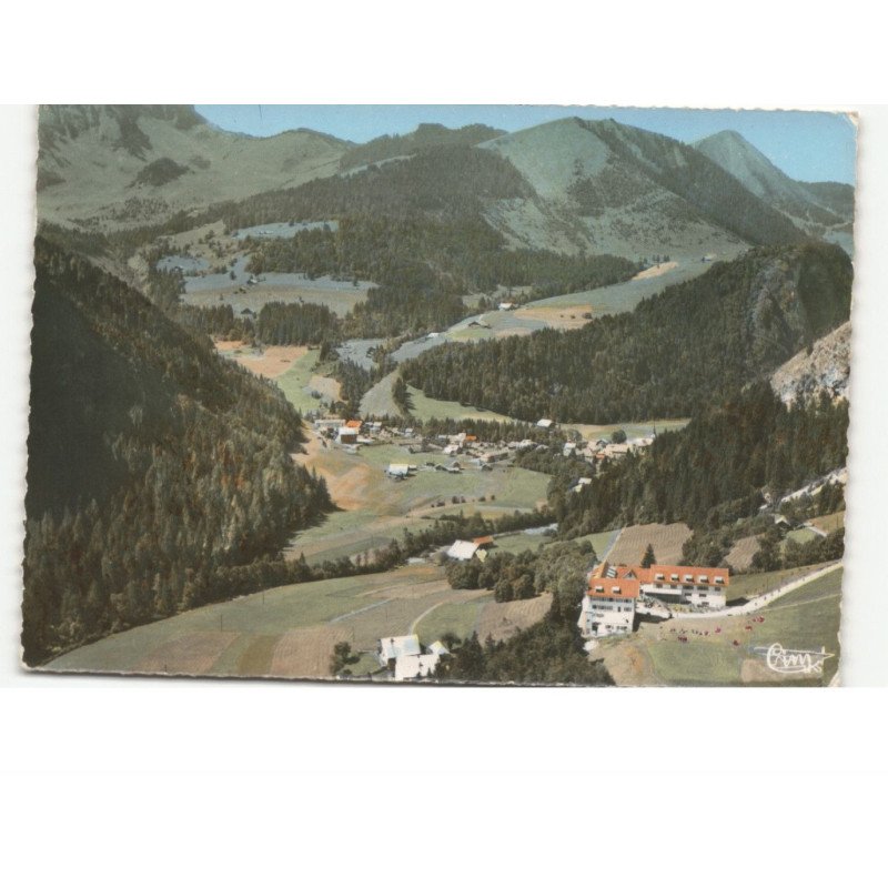 ABONDANCE: vue panoramique "la bichette" vue aérienne 10x15 - très bon état