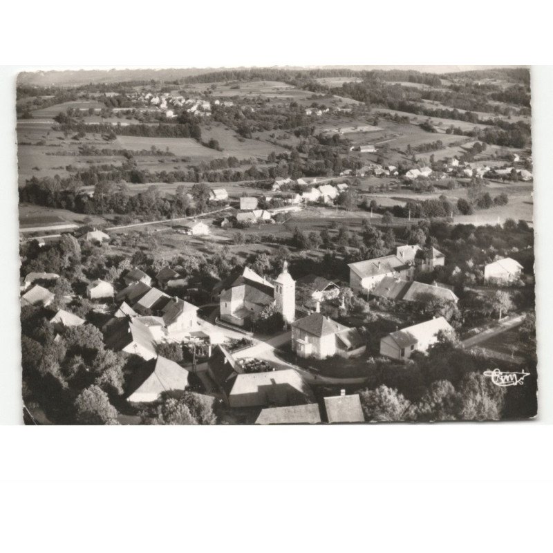 ALLONZIER-la-CAILLE: vue générale vue aérienne 10x15 - état