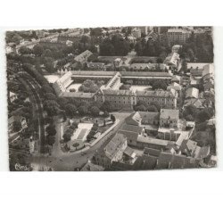 ANNECY: le lycée de jeunes filles et le square gallet vue aérienne 10x15 - très bon état