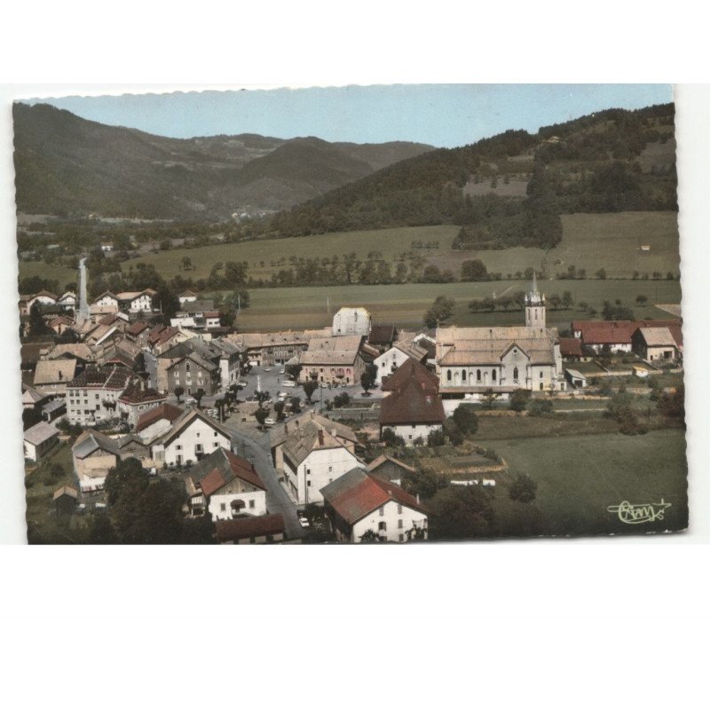 BOËGE: le centre du pays vue aérienne 10x15 - très bon état
