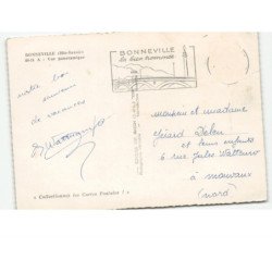BONNEVILLE: vue panoramique vue aérienne 10x15 - état