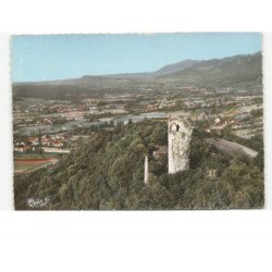 BONS: la tour de langin vue aérienne 10x15 - très bon état