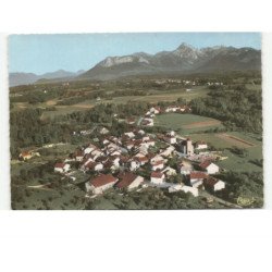 CHAMPANGES: vue générale, la dent d'oche vue aérienne 10x15 - très bon état