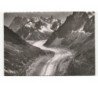CHAMONIX: la mer de glace, mer de glace, vue aérienne 10x15 - très bon état