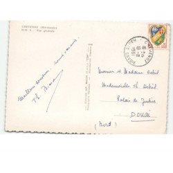 CHEVENOZ: vue générale vue aérienne 10x15 - état