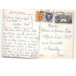 CHEVENOZ: vue panoramique vue aérienne 10x15 - très bon état
