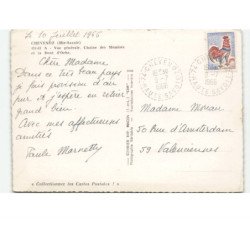 CHEVENOZ: vue générale, chaîne des memises et la dent d'oche vue aérienne 10x15 - très bon état