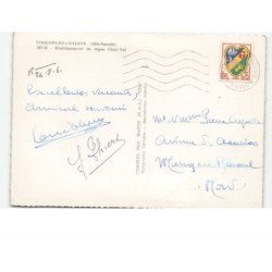 COLLONGES-sur-SALEVE: établissement de repos clair-val vue aérienne 10x15 - très bon état