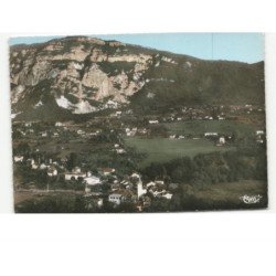 COLLONGES-sous-SALEVE: vue générale et le salève vue aérienne 10x15 - très bon état
