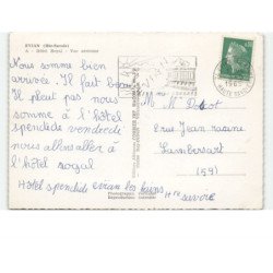 EVIAN: hôtel royal vue aérienne 10x15 - très bon état