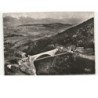 CRUSEILLES: le pont de la caille, au fond, la chaîne des alpes vue aérienne 10x15 - très bon état