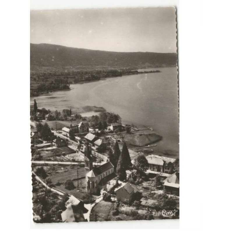 DUINGT: vue générale vue aérienne 10x15 - très bon état