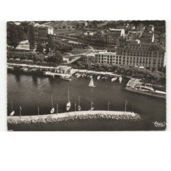 EVIAN: le port vue aérienne 10x15 - très bon état