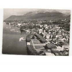 EVIAN-les-BAINS: le port et les memises vue aérienne 10x15 - très bon état