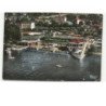 EVIAN-les-BAINS: la plage vue aérienne 10x15 - très bon état