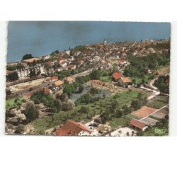 EVIAN-les-BAINS: vue panoramique vue aérienne 10x15 - très bon état