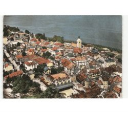 EVIAN-les-BAINS: vue panoramique vue aérienne 10x15 - très bon état