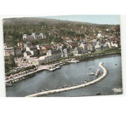 EVIAN-les-BAINS: vue panoramique vue aérienne 10x15 - état