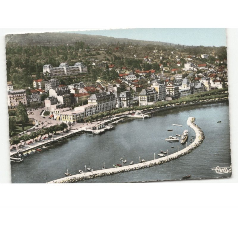 EVIAN-les-BAINS: vue panoramique vue aérienne 10x15 - état