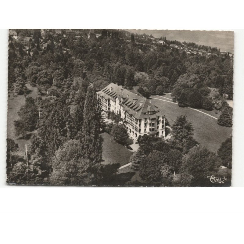 EVIAN-les-BAINS: l'hermitage vue aérienne 10x15 - très bon état