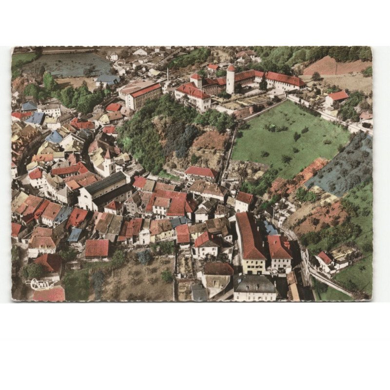 FAVERGES: vue panoramique vue aérienne 10x15 - très bon état