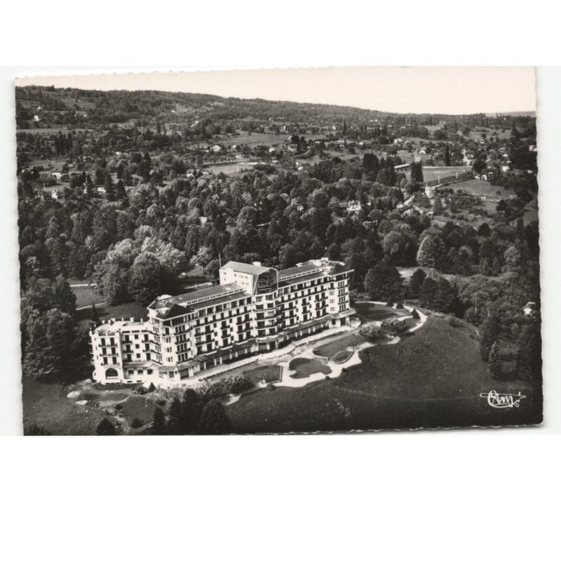 EVIAN-les-BAINS: le royal vue aérienne 10x15 - très bon état