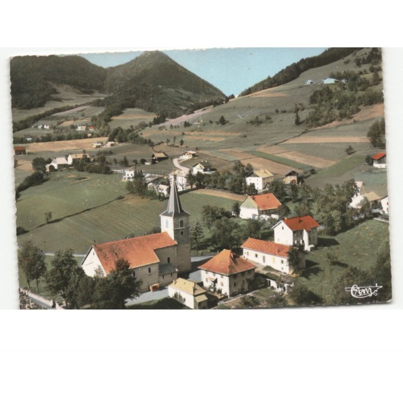 HABERE-POCHE: centre du village vue aérienne 10x15 - très bon état
