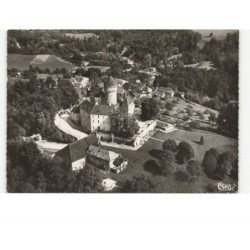 LOVAGNY: gorges du fier, château de montrottier vue aérienne 10x15 - état