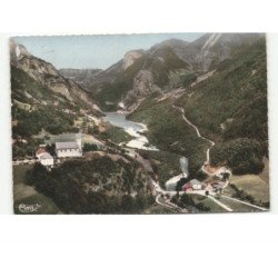 LE JOTTY: vallée de la dranse et le jotty vue aérienne 10x15 - état