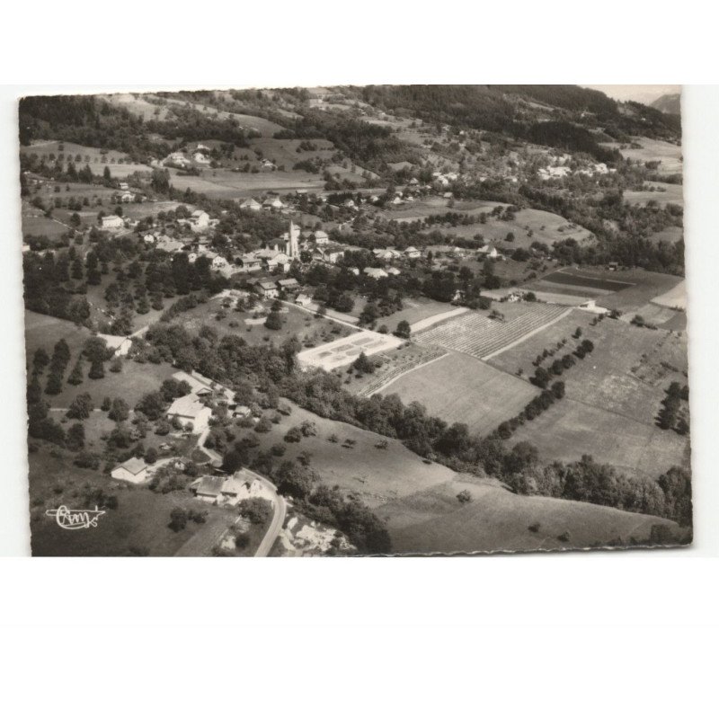 LUCINGES: vue générale vue aérienne 10x15 - très bon état
