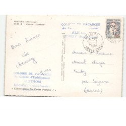 MIEUSSY: colonie "alsthom" vue aérienne 10x15 - très bon état