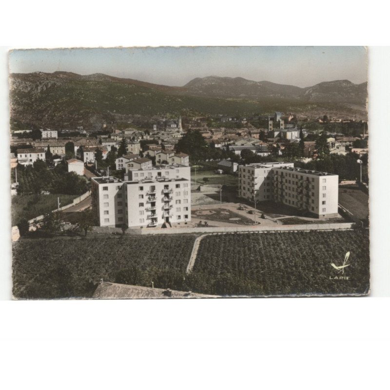 GANGES: beau-rivage vue aérienne 10x15 - très bon état