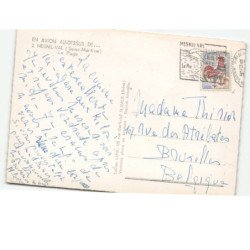 MESNIL-VAL: la plage vue aérienne 10x15 - très bon état