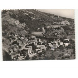 TRESCLEOUX: vue générale vue aérienne 10x15 - état