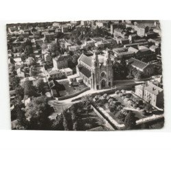 BOURG-en-BRESSE: église du sacré-coeur vue aérienne 10x15 - très bon état