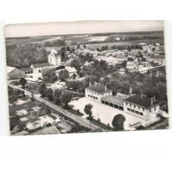 JUNIVILLE: les écoles et la coopérative agricole vue aérienne 10x15 - très bon état