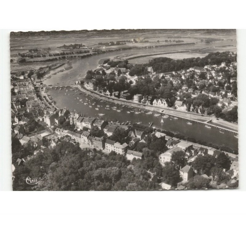 LE POULIGUEN: le port vue aérienne 10x15 - très bon état
